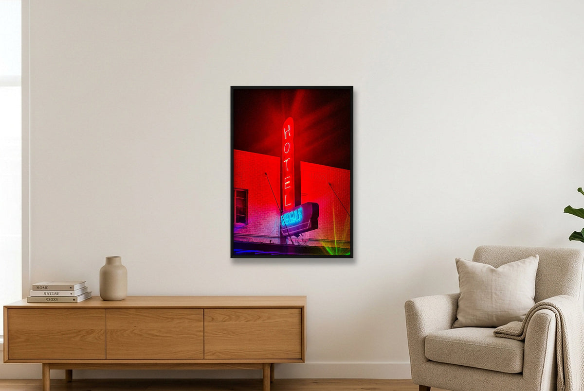 Stay Gold — 70×100cm, 28×39" Black Frame