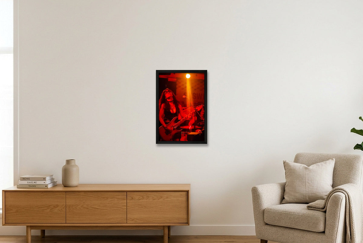 Hotel Vegas — 30×45cm, 12×18" Black Frame