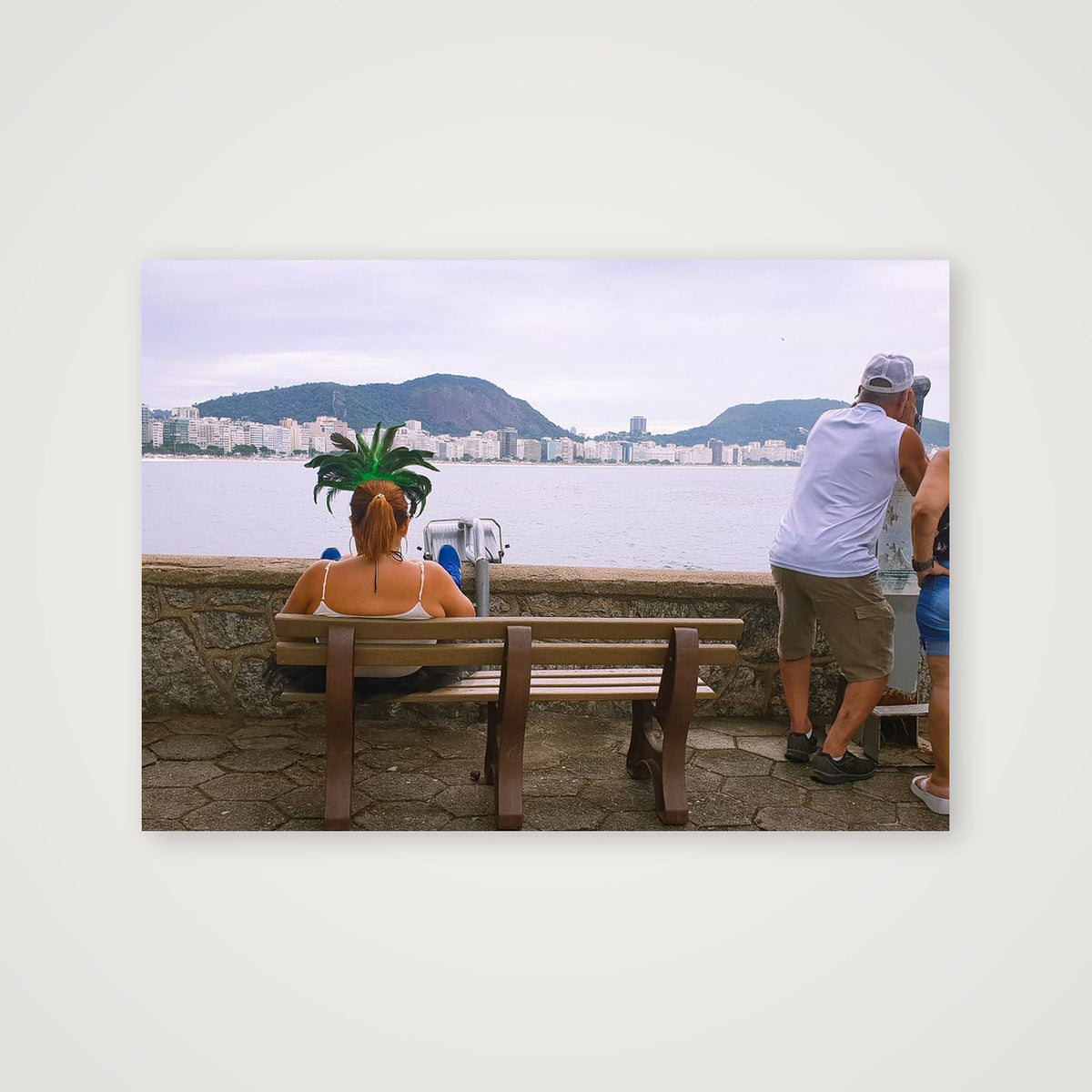 Headress Rio  — A4 (30×21cm, 12×8") Print only