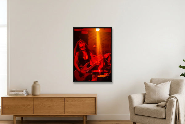 Hotel Vegas — 70×100cm, 28×39" Black Frame